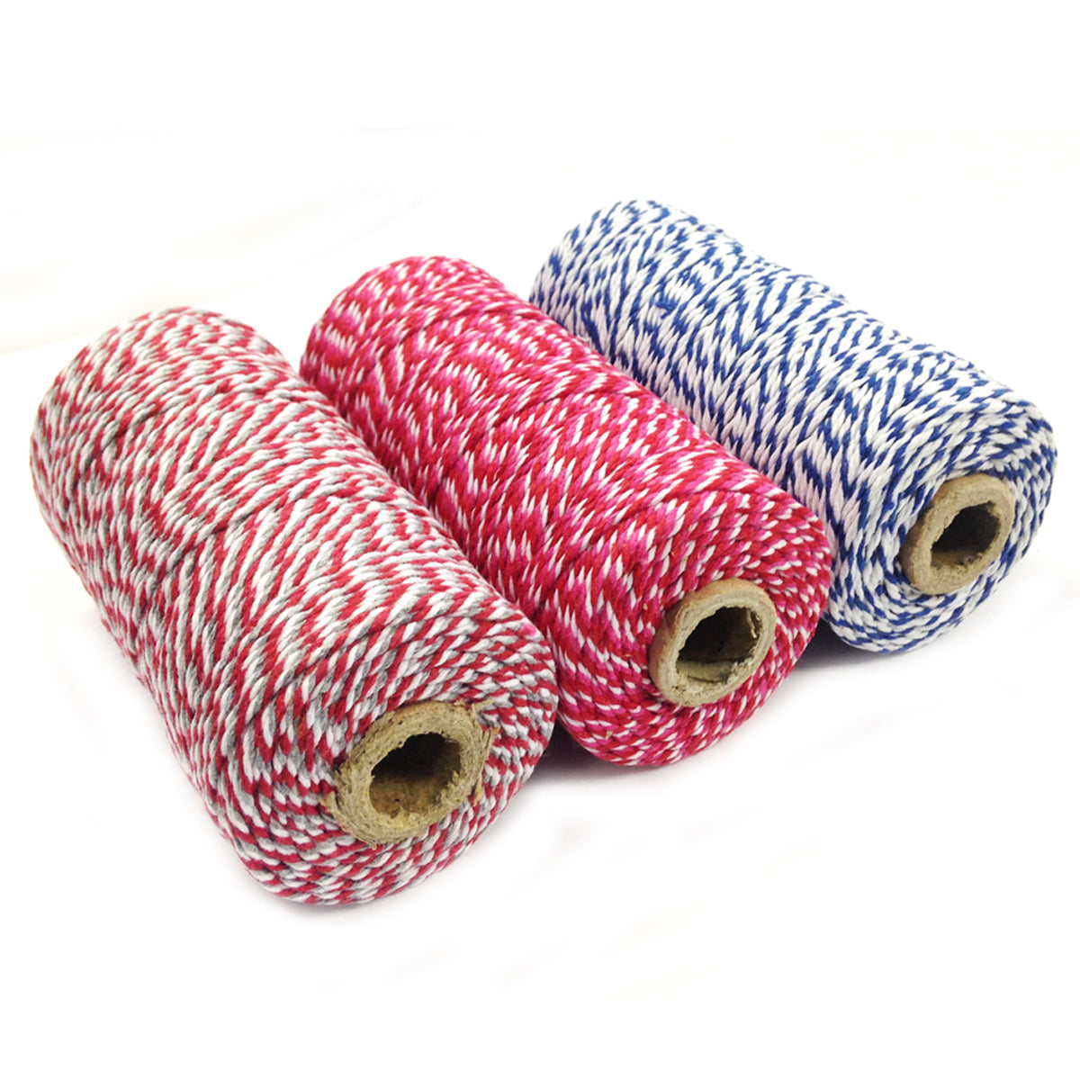 Wrapables Cotton Baker's Twine 12ply 330 Yards (Set of 3 Spools x 110 Yards)