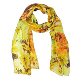 Wrapables Luxurious 100% Charmeuse Silk Long Scarf