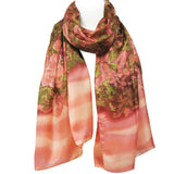 Wrapables Luxurious 100% Charmeuse Silk Long Scarf