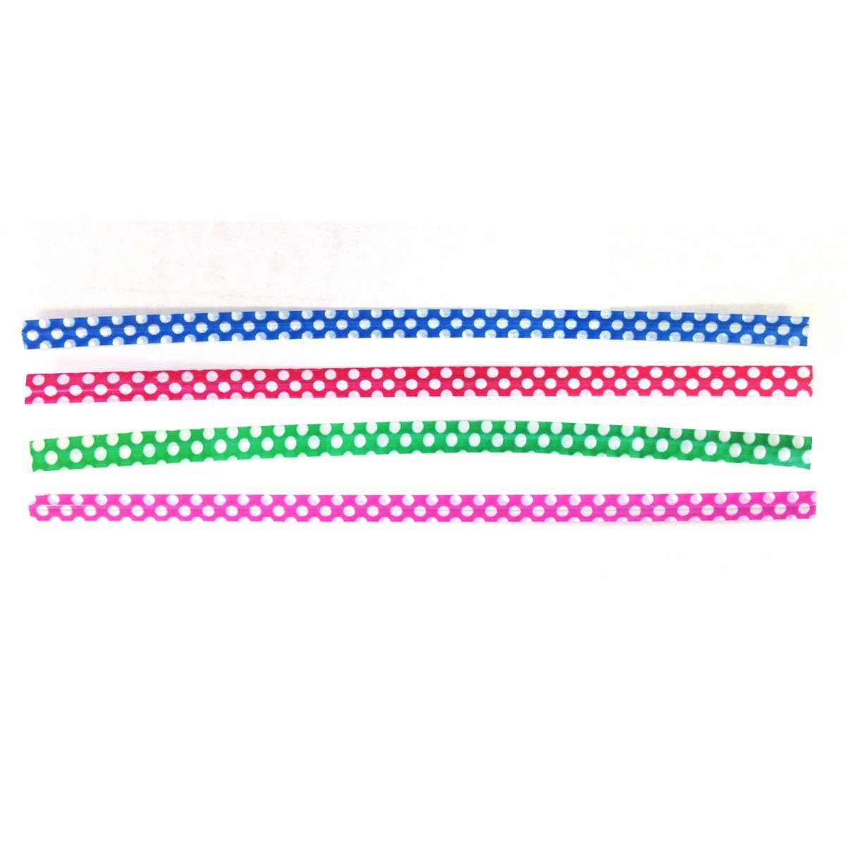 Wrapables 200pcs 4" Polka Dot Twist Ties with 20 Scalloped Gift Tags