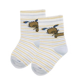 Wrapables Doggy and Stripes Toddler Socks (Set of 5)