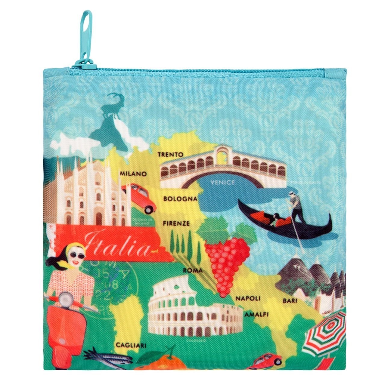 LOQI Urban Italy Reusable Shopping Bag