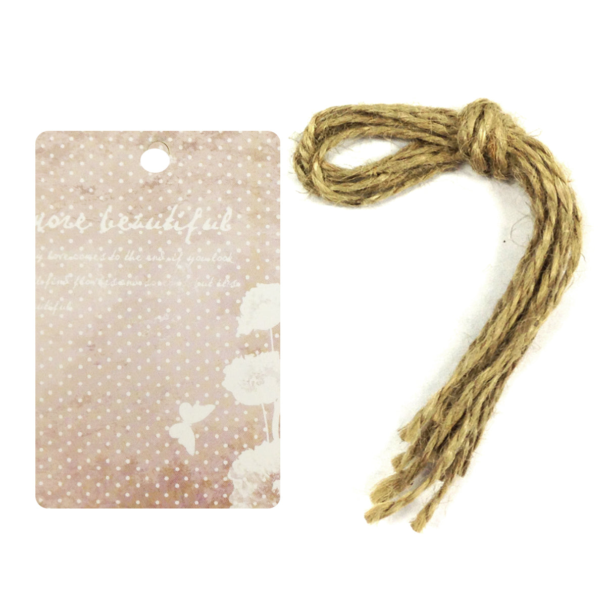 Wrapables Butterfly Printing Tag, Set of 24