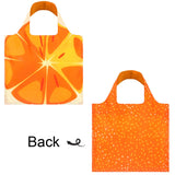 LOQI Frutti Orange Reusable Shopping Bag