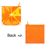 LOQI Frutti Orange Reusable Shopping Bag