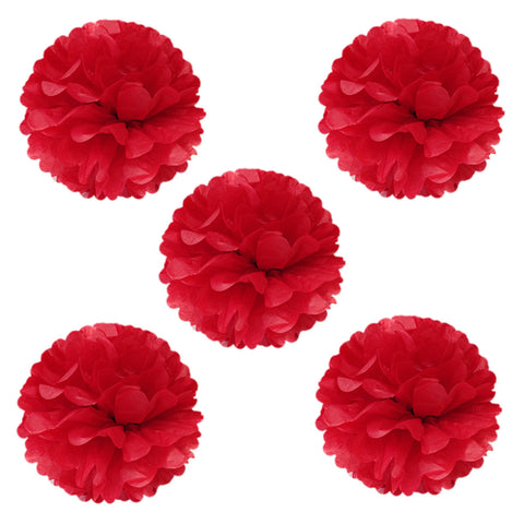 Wrapables 8" Set of 4 Tissue Honeycomb Ball Party Decorations