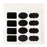 Wrapables Set of 36 Chalkboard Labels / Chalkboard Stickers - 3.5