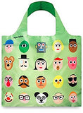 LOQI Artist Faces Reusable Shopping Bag