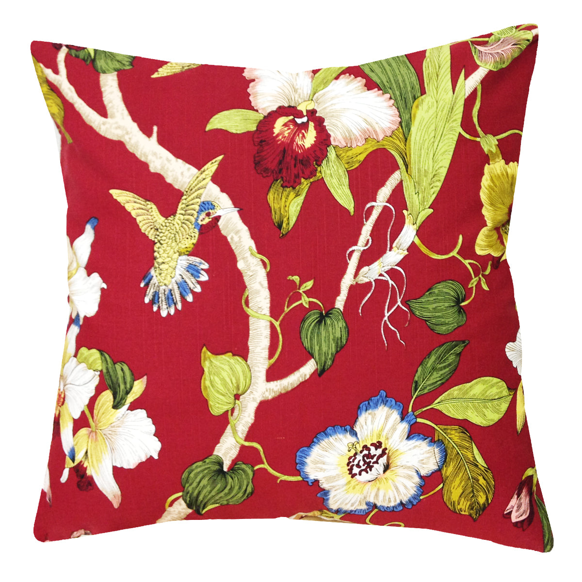 Kella Milla Floral Hummingbird Pillow Cover