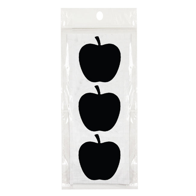 Wrapables Set of 30 Chalkboard Labels / Chalkboard Stickers  - 2.2" x 2" Apple