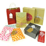 Wrapables 50 Gift Tags with Free Cut Strings + Cotton Baker's Twine 12ply 110 Yard