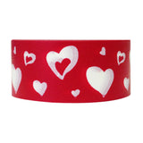 Wrapables Hearts & Sweets Washi Masking Tape, Dancing Hearts