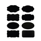 Wrapables Set of 64 Chalkboard Labels / Chalkboard Stickers - 2 