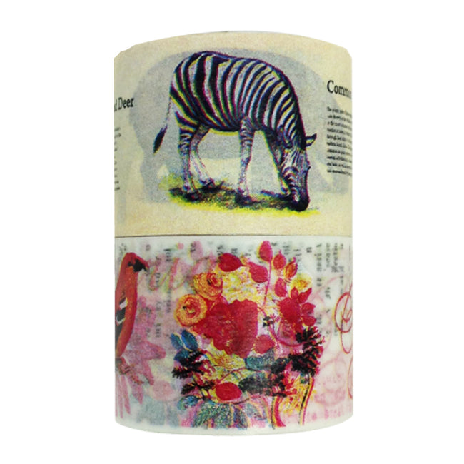 Wrapables Opposites Washi Masking Tape (set of 2)