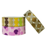 Wrapables Party Time Washi Masking Tape (Set of 3)