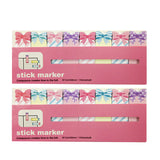 Wrapables Bookmark Flag Tab Sticky Markers (Set of 2)