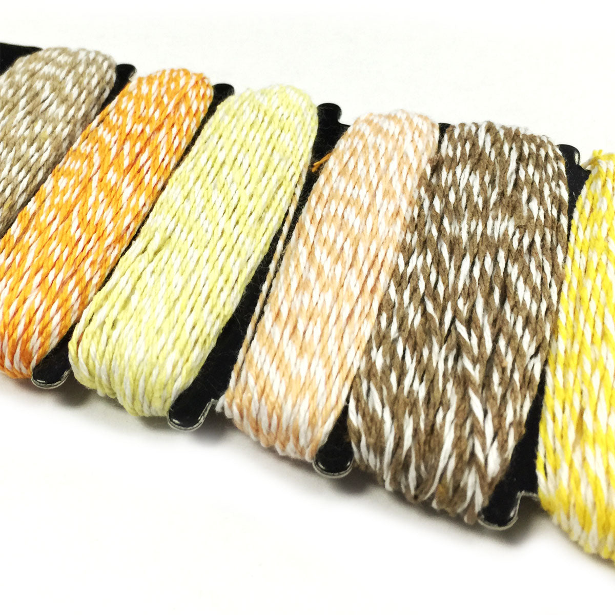 Wrapables Cotton Baker's Twine 4ply 60 Yards (Set of 6 Colors x 10 Yards)