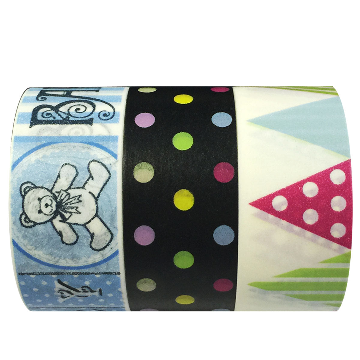 Wrapables Baby Shower Washi Masking Tape (Set of 3)
