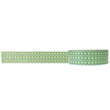 Wrapables Dotted Washi Masking Tape, Glo-Dots