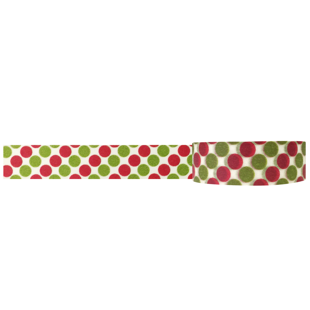Wrapables Dotted Washi Masking Tape, Glo-Dots
