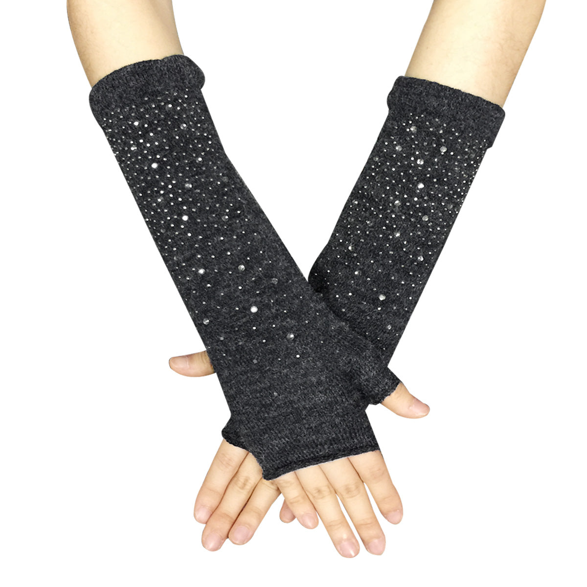 Wrapables Fairy Costume Arm Warmers with Rhinestones