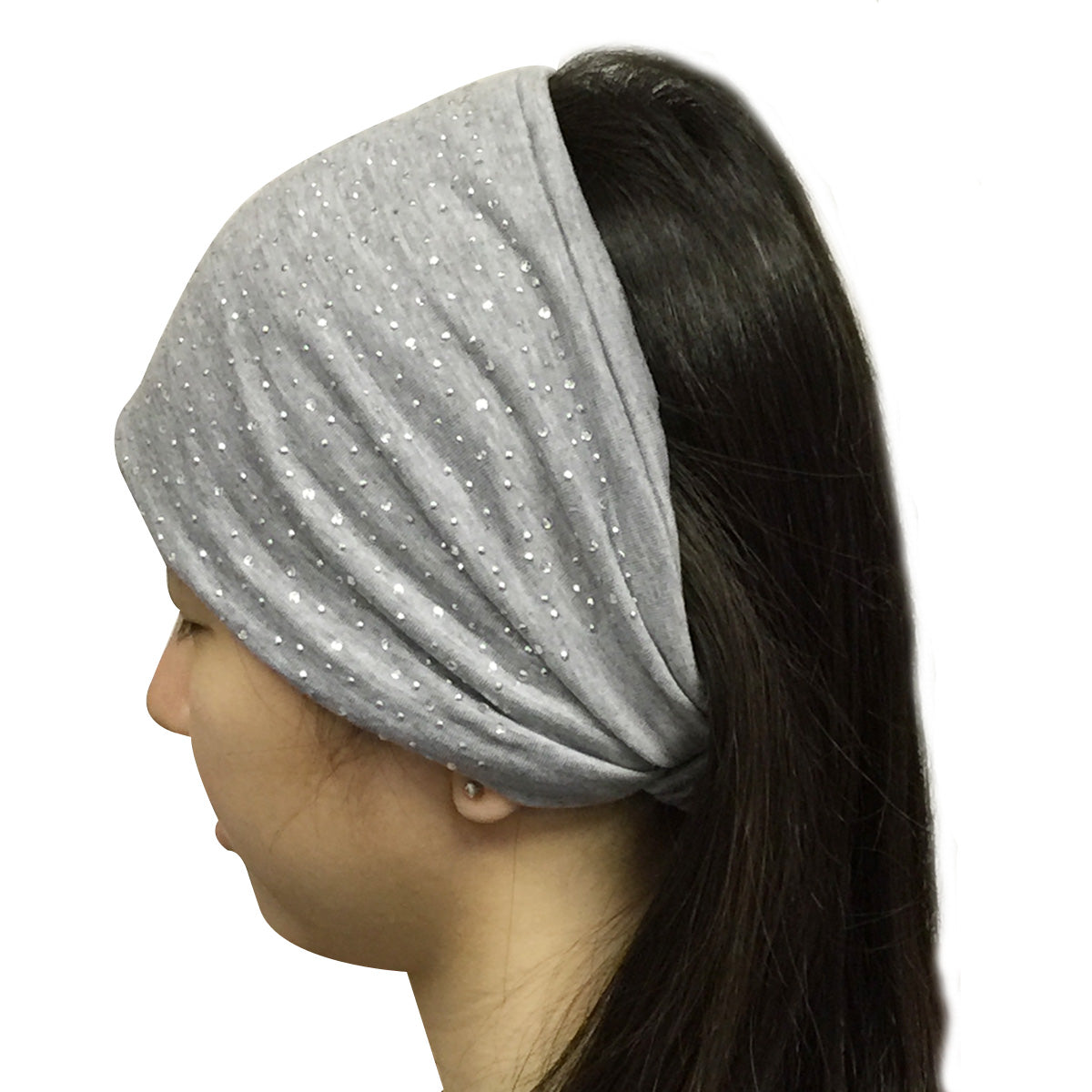 Wrapables Wide Headband Hair Accessory with Sparkles for Dress Up