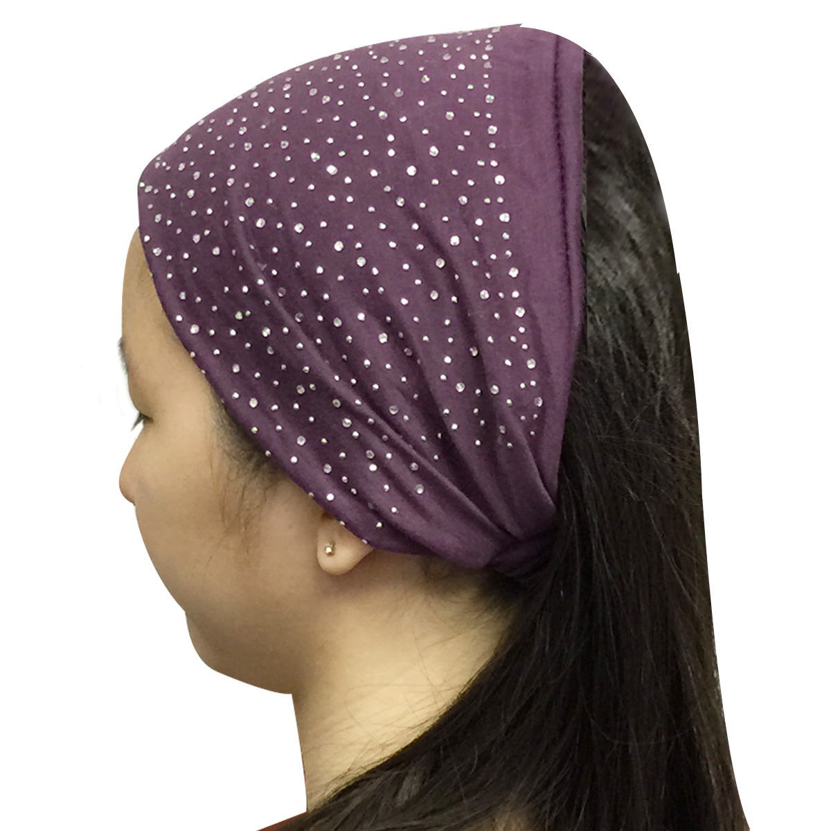 Wrapables Wide Headband Hair Accessory with Sparkles for Dress Up