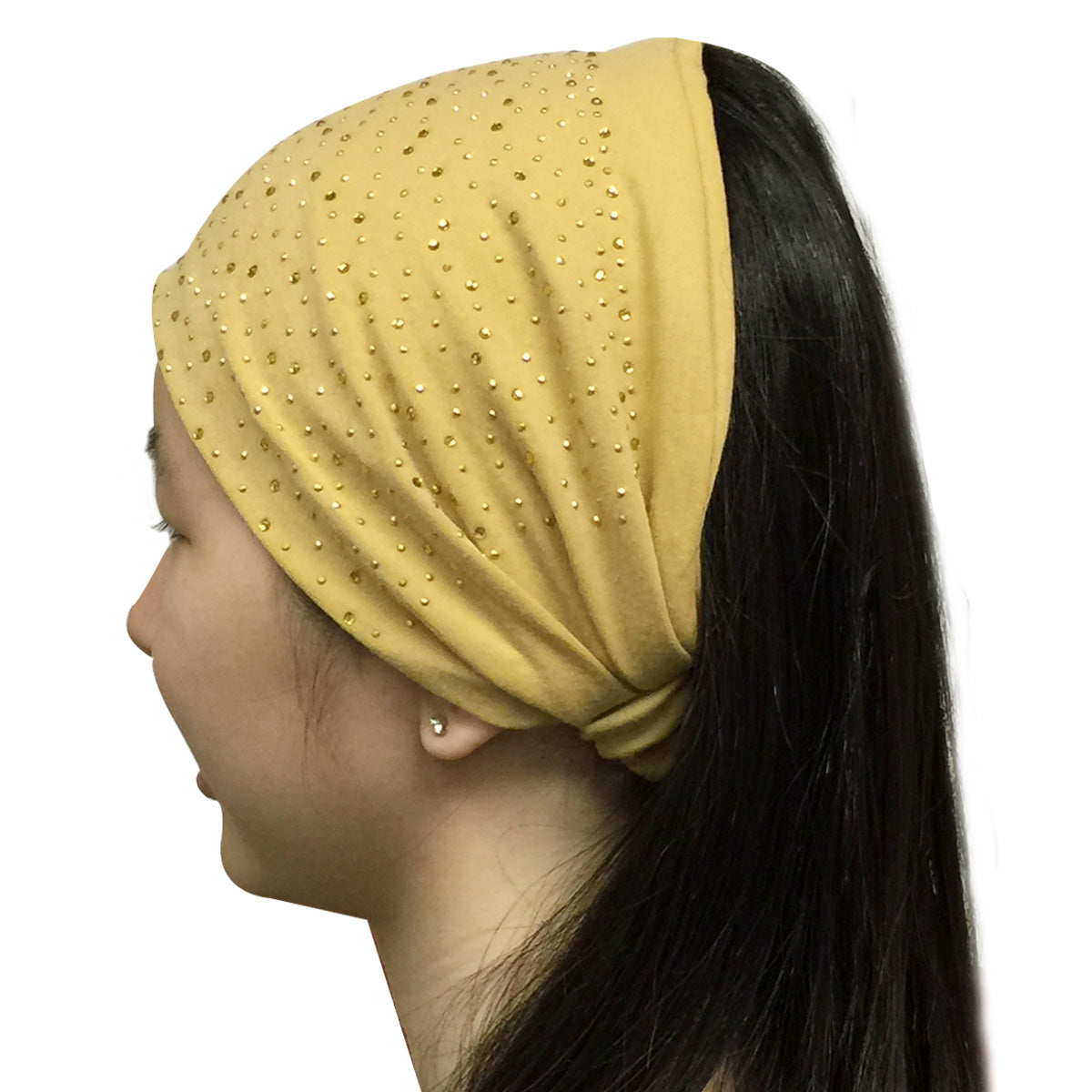 Wrapables Wide Headband Hair Accessory with Sparkles for Dress Up