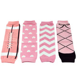 Wrapables Colorful Baby Leg Warmers Set of 4