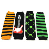 Wrapables Colorful Baby Leg Warmers Set of 4