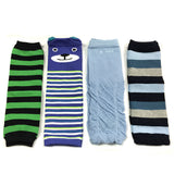 Wrapables Colorful Baby Leg Warmers Set of 4