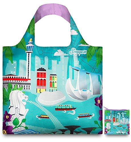 LOQI Urban Singapore Reusable Shopping Bag