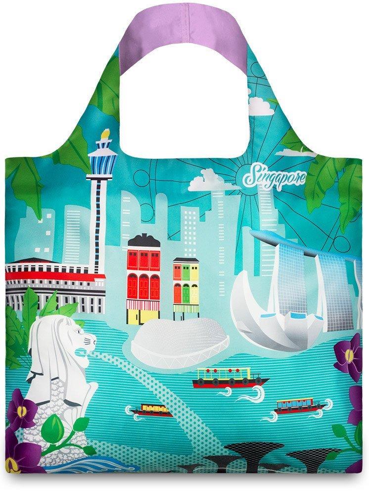 LOQI Urban Singapore Reusable Shopping Bag