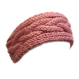 Wrapables Thick Cable Knit Headband for Teens and Girls