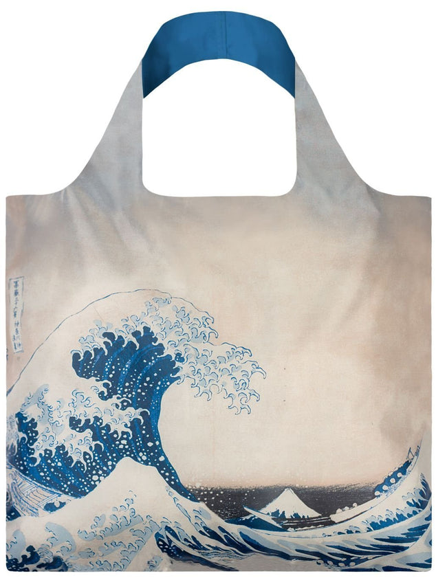LOQI Museum Hokusai's The Great Wave Reusable Shopping Bag