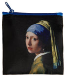LOQI Museum Johannes Vermeer's Girl with a Pearl Earring Reusable Shopping Bag