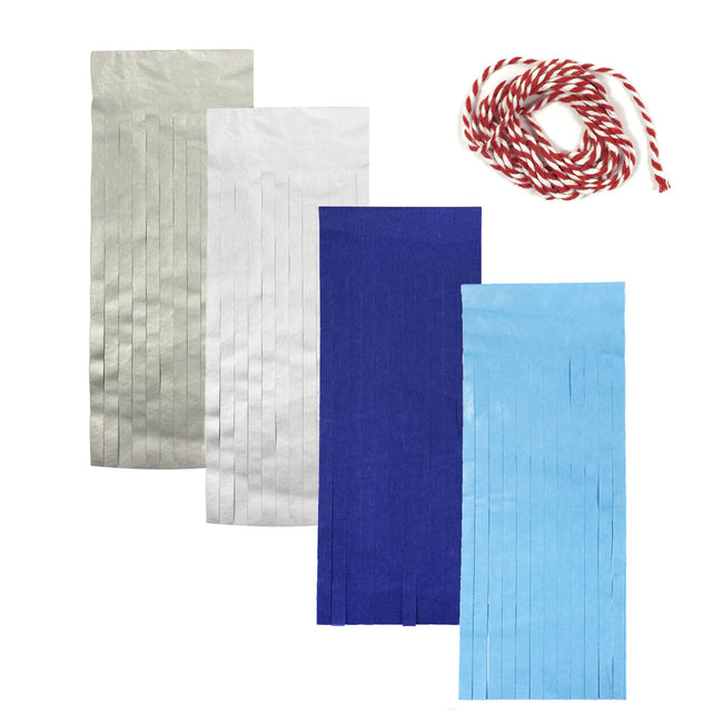 Wrapables Tissue Paper Tassels (Set of 12) Party Decorations