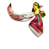 Wrapables 100% Charmeuse Silk Square Scarf Neckerchief