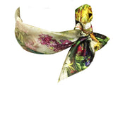 Wrapables 100% Charmeuse Silk Square Scarf Neckerchief
