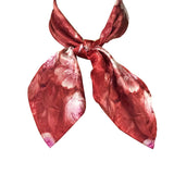 Wrapables 100% Charmeuse Silk Square Scarf Neckerchief