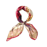 Wrapables 100% Charmeuse Silk Square Scarf Neckerchief