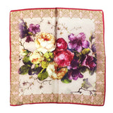 Wrapables 100% Charmeuse Silk Square Scarf Neckerchief