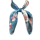 Wrapables 100% Charmeuse Silk Square Scarf Neckerchief