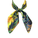 Wrapables 100% Charmeuse Silk Square Scarf Neckerchief