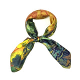 Wrapables 100% Charmeuse Silk Square Scarf Neckerchief