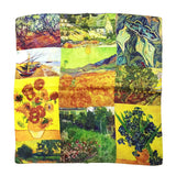 Wrapables 100% Charmeuse Silk Square Scarf Neckerchief