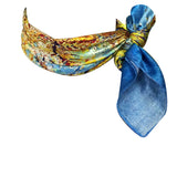 Wrapables 100% Charmeuse Silk Square Scarf Neckerchief