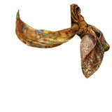 Wrapables 100% Charmeuse Silk Square Scarf Neckerchief