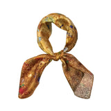 Wrapables 100% Charmeuse Silk Square Scarf Neckerchief