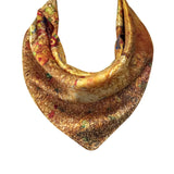 Wrapables 100% Charmeuse Silk Square Scarf Neckerchief